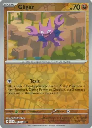 Gligar Reverse Holo 091 Normal