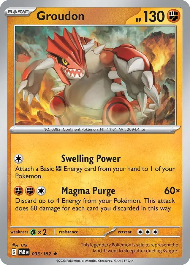 Groudon 093 Normal