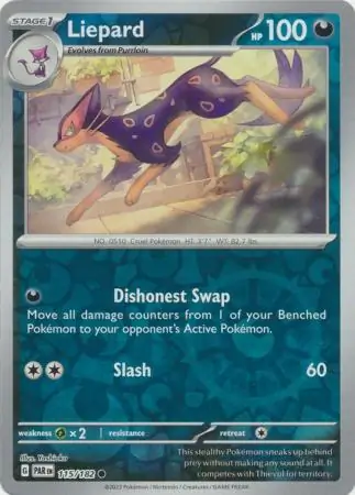 Liepard Reverse Holo 115