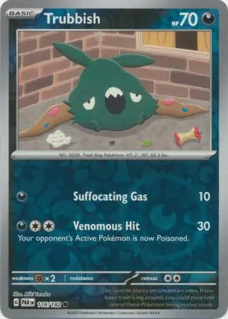 Trubbish Reverse Holo 116 Normal
