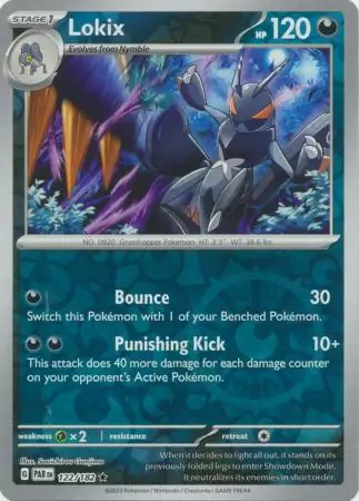 Lokix Reverse Holo 122
