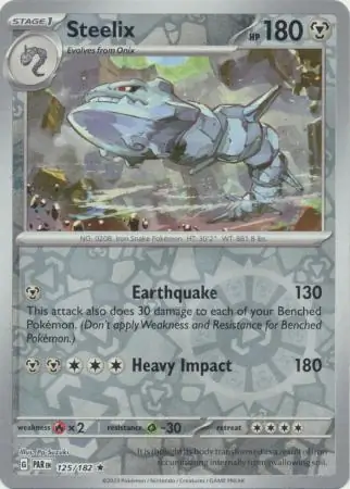 Steelix Reverse Holo 125 Normal