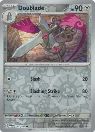 Doublade Reverse Holo 132