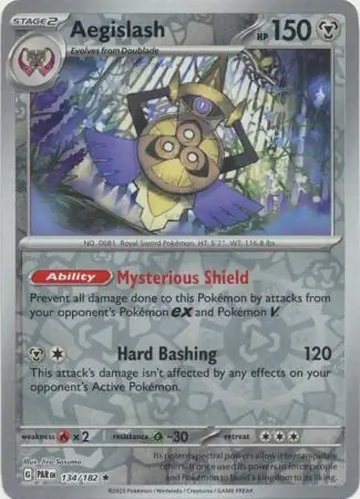 Aegislash Reverse Holo 134 Normal