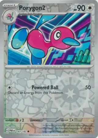 Porygon2 Reverse Holo 143 Normal