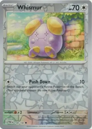 Whismur Reverse Holo 148 Normal