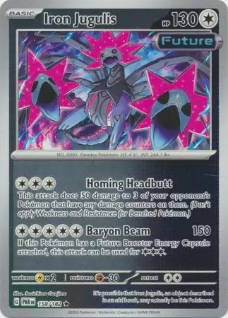 Iron Jugulis Reverse Holo 158 Normal