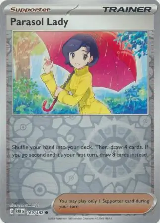 Parasol Lady Reverse Holo 169 Normal