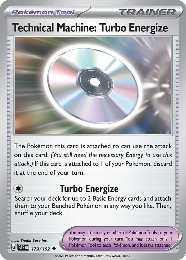 Technical Machine: Turbo Energize 179 Normal