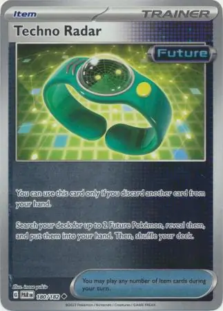 Techno Radar Reverse Holo 180 Normal