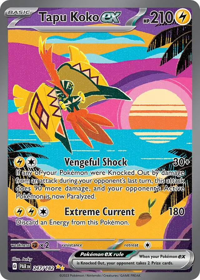 Tapu Koko ex 247 Normal