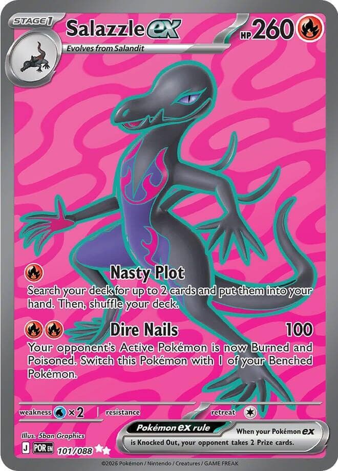 Salazzle ex 101