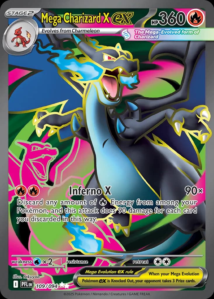 Mega Charizard X 109