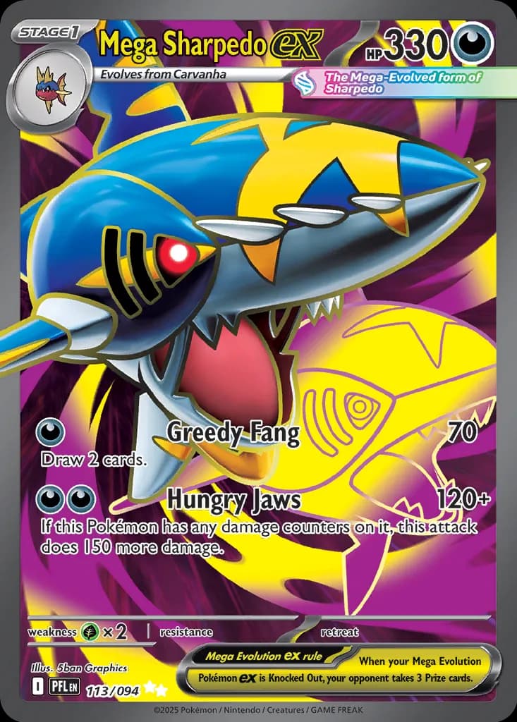 Mega Sharpedo 113