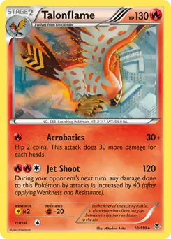 Talonflame 10 Normal
