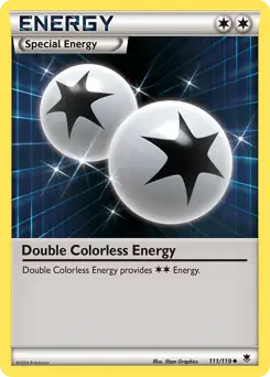 Double Colorless Energy 111 Normal