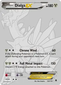 Dialga EX Secret 122 Normal