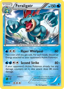 Feraligatr Holo 17 Normal