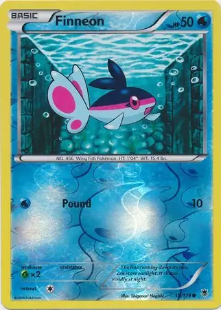 Finneon Reverse Holo 18 Normal