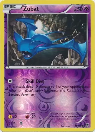 Zubat Reverse Holo 31 Normal