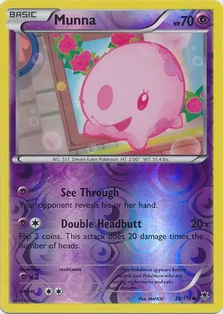 Munna Reverse Holo 39 Normal