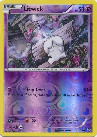 Litwick Reverse Holo 41 Normal