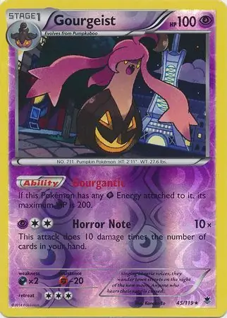 Gourgeist Reverse Holo 45 Normal
