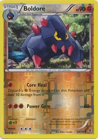 Boldore Reverse Holo 49 Normal