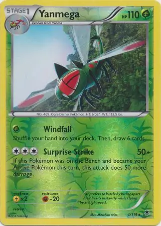 Yanmega Reverse Holo 4