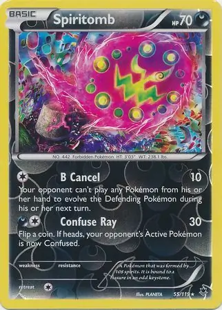 Spiritomb Reverse Holo 55