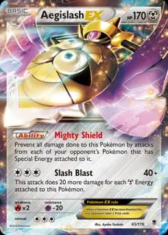 Aegislash EX 65 Normal