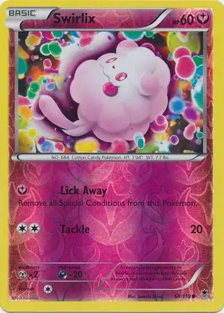 Swirlix Reverse Holo 68