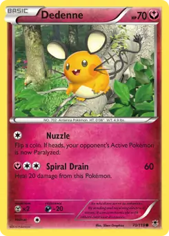Dedenne 70 Normal