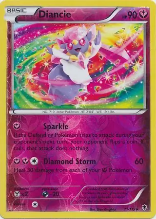 Diancie Reverse Holo 71