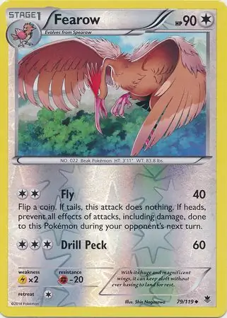 Fearow Reverse Holo 79