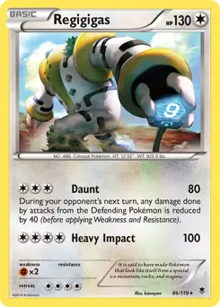 Regigigas Holo 86