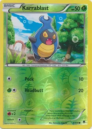 Karrablast Reverse Holo 8
