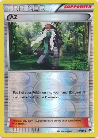 AZ Reverse Holo 91