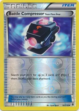 Battle Compressor Reverse Holo 92 Normal