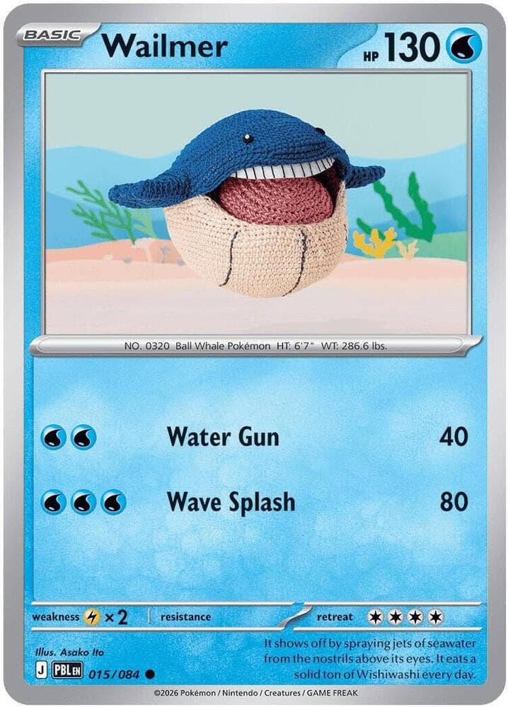 Wailmer 015 Reverse holo