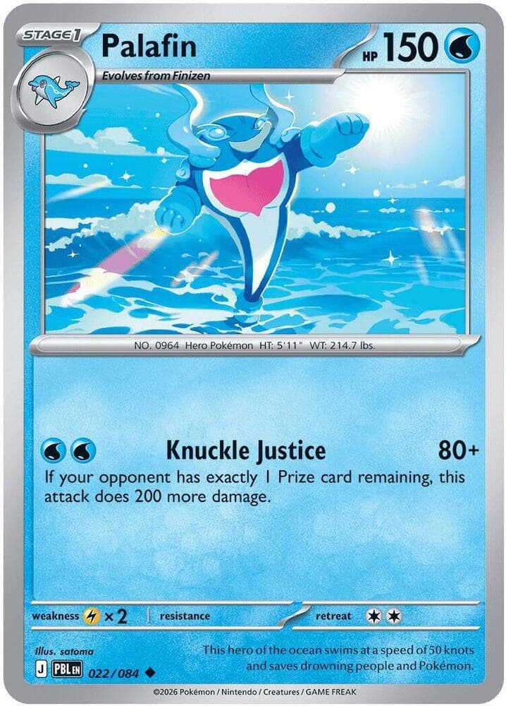 Palafin 022 Reverse holo