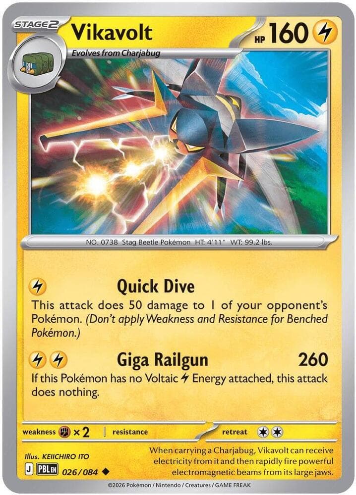 Vikavolt 026 Reverse holo