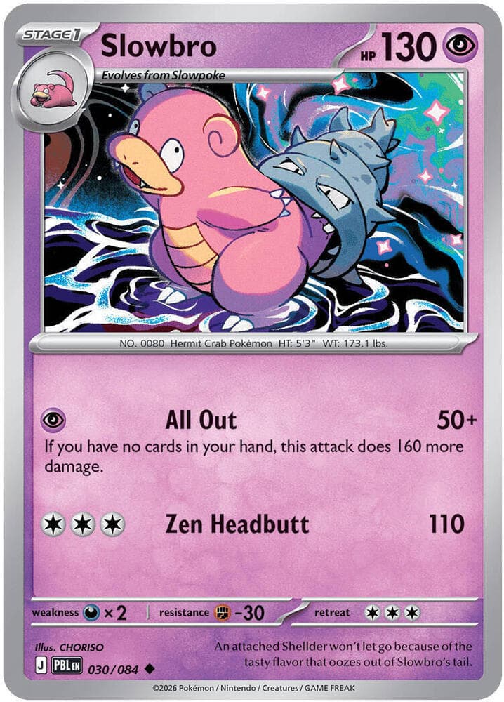 Slowbro 030 Normal