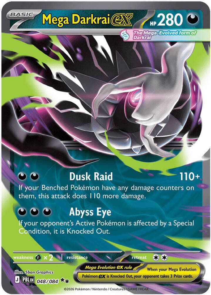 Mega Darkrai ex 048
