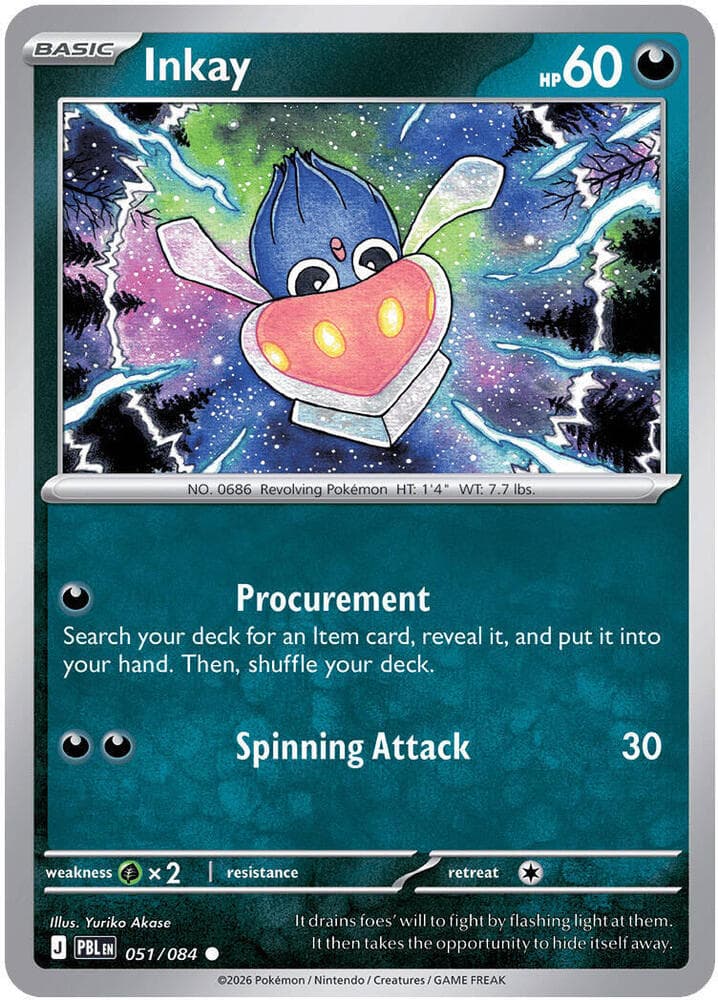 Inkay 051 Reverse holo