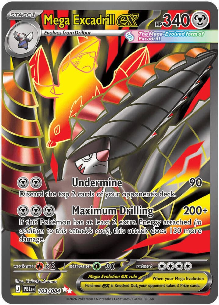 Mega Excadrill ex 103