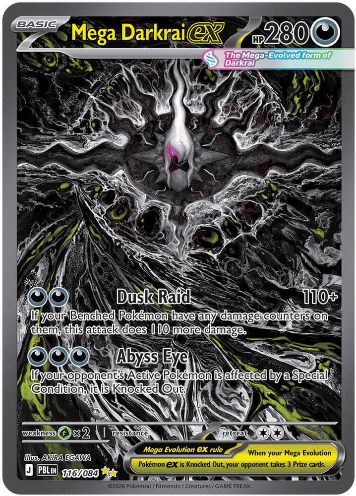 Mega Darkrai ex 116 Holo