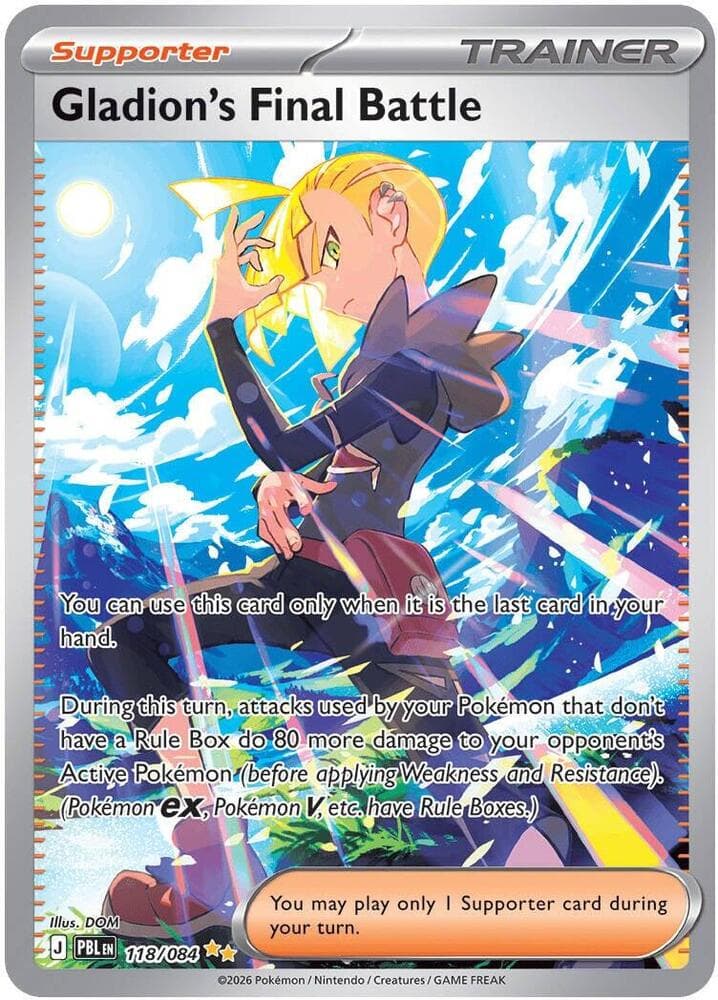 Gladions Final Battle 118 Holo