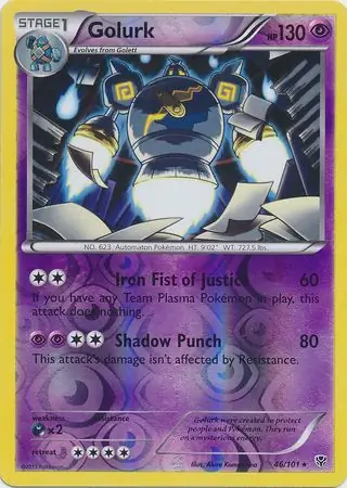 Golurk Reverse Holo 46