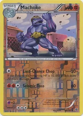 Machoke Reverse Holo 48